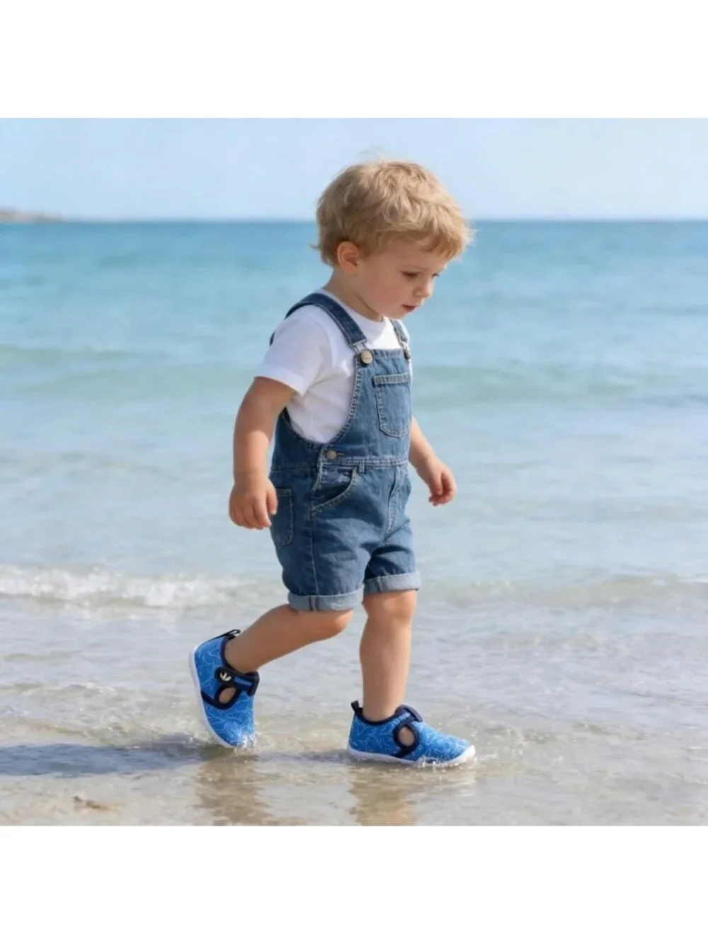Quick-Dry Aqua Socks for Kids - Lightweight Barefoot Water Shoes for Beach